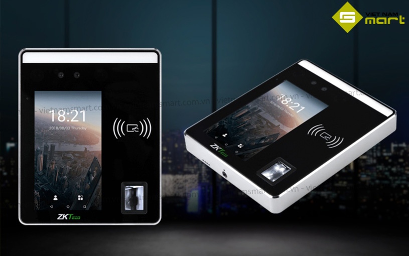 Mẫu máy chấm công khuôn mặt ZKTeco SpeedFace-H5