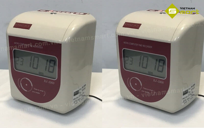 Máy chấm công thẻ giấy Ronald Jack RJ-3300N Máy chấm công thẻ giấy RJ-3300N