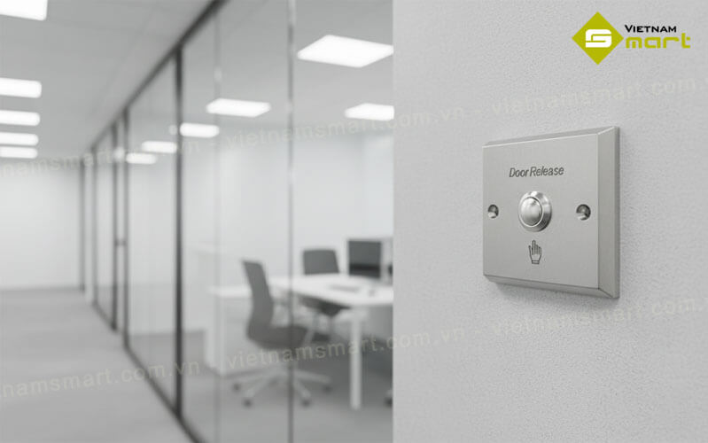 Nút bấm mở cửa ZKTeco EX-800BC Nút bấm mở cửa ZKTeco EX-800BC