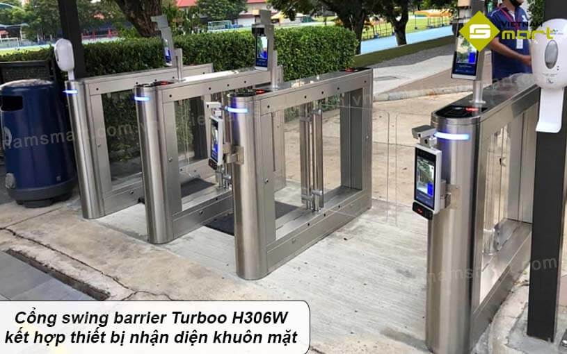 Giới thiệu về cổng tự động swing barrier H306W