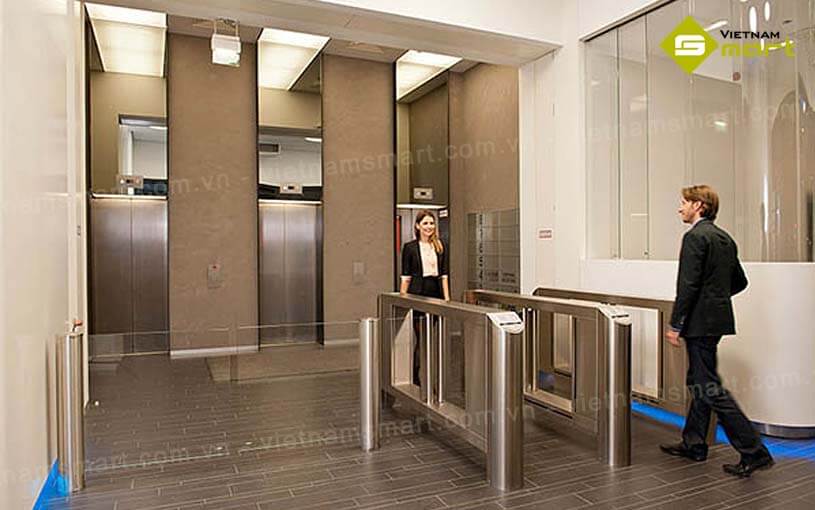 Giới thiệu cổng swing barrier Kaba HSB-E04
