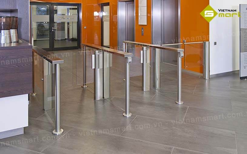 Cổng swing barrier Kaba HSB-E07 Giới thiệu về cửa tự động swing barrier Kaba HSB-E07