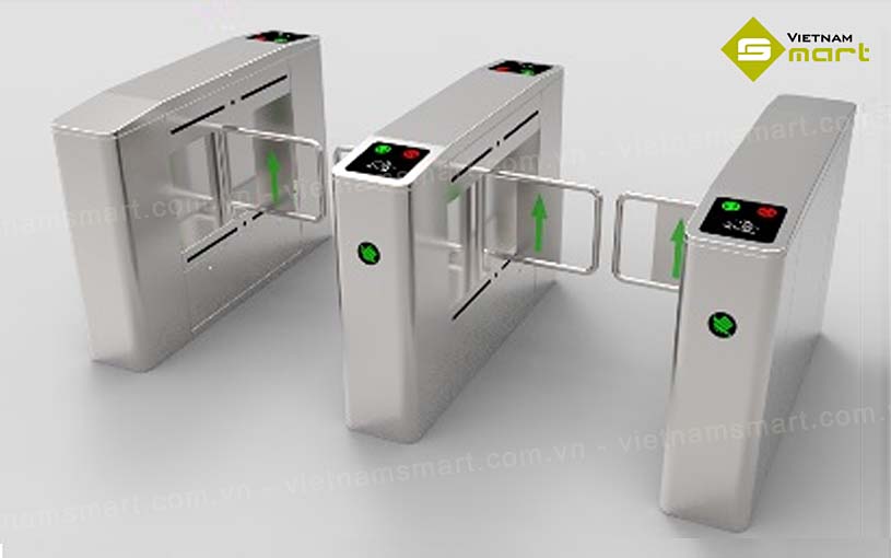 Cửa tự động swing barrier VNS-AS04 Giới thiệu về cửa tự động swing barrier VNS-AS04