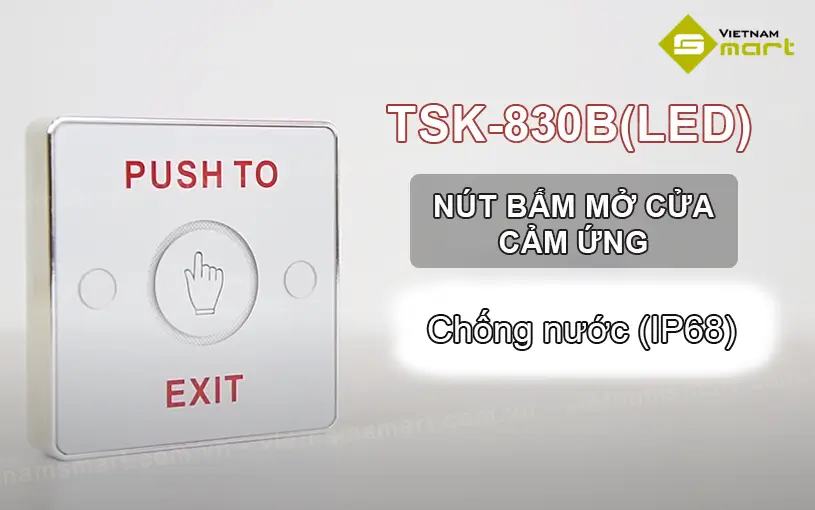 Nút bấm mở cửa khẩn cấp Yli TSK-830B (LED)
