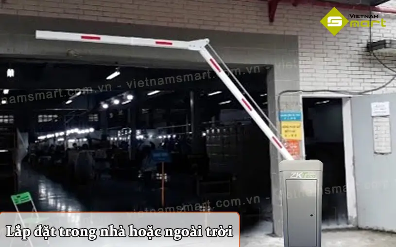 Barrier tự động ZKTeco ProBG2000L/R- LED Barrier cần gập ProBG2000L/R- LED