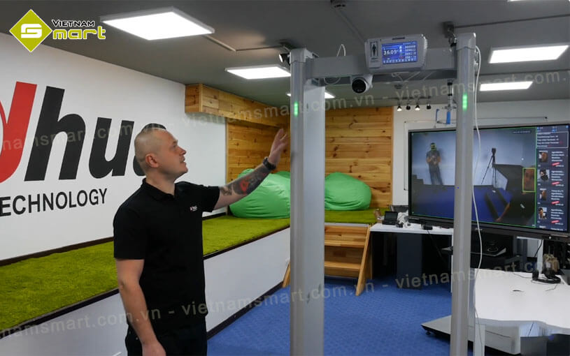 Cổng dò kim loại Dahua DHI-ISC-D206 Giới thiệu về thiết bị cổng dò kim loại Dahua DHI-ISC-D206