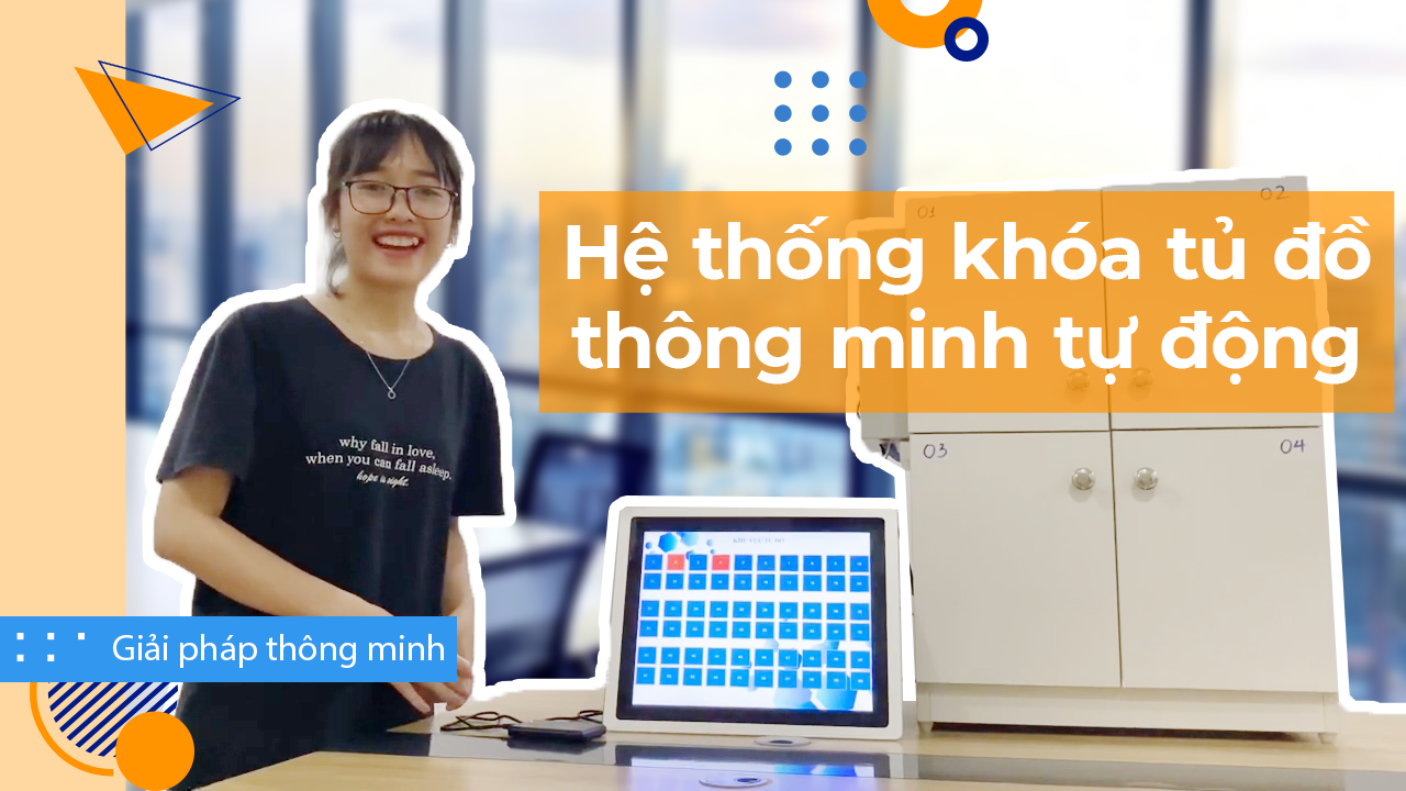 Hệ thống giải pháp khóa tủ đồ thông minh