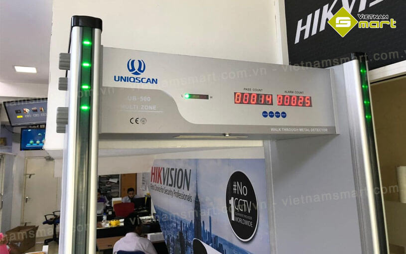 VietnamSmart - Phân phối chính hãng cửa dò kim loại UB500-T giá rẻ