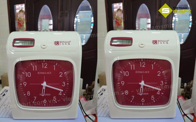Máy chấm công thẻ giấy Ronald Jack RJ-2200A
