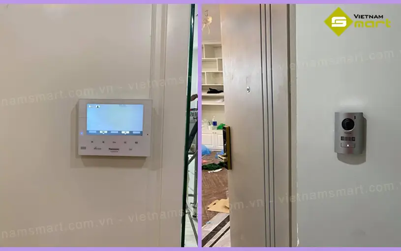 Bộ chuông cửa màn hình Panasonic VL-SV74VN Bộ chuông cửa màn hình Panasonic VL-SV74VN được ứng dụng tại căn hộ chung cư