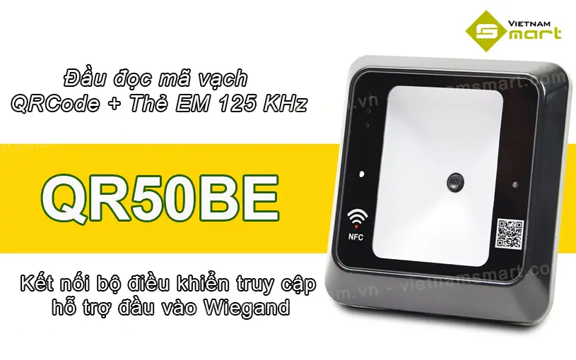 Đầu đọc mã vạch QRCode thẻ EM ZKTeco QR50BE
