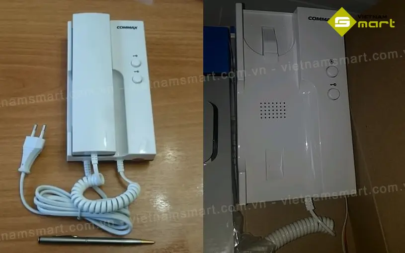 Hình ảnh cận thiết bị tay nghe phụ mở cửa Commax DP-4VHP