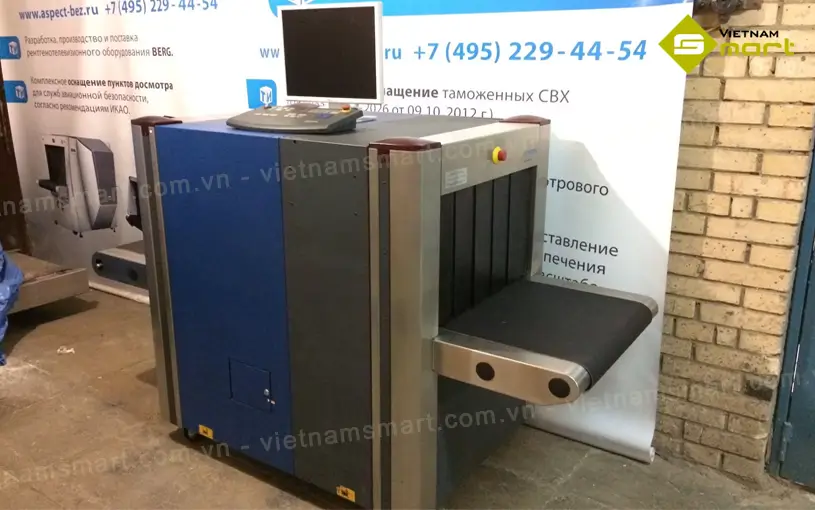 Cận cảnh thực tế của máy soi hành lý HI-SCAN-6040i