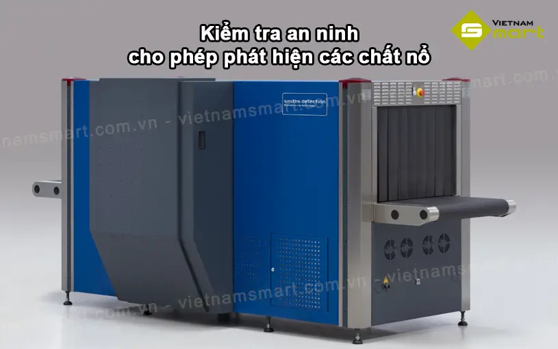 Máy soi hành lý HI-SCAN 7555aX Cận cảnh máy soi hành lý HI-SCAN 7555aX