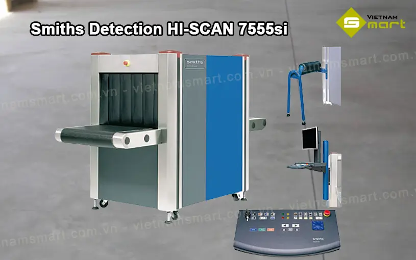 Giới thiệu máy soi hành lý Smiths Detection HI-SCAN 7555si