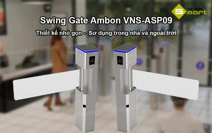 Giới thiệu về cổng swing barrier Ambon VNS-ASP09 chính hãng