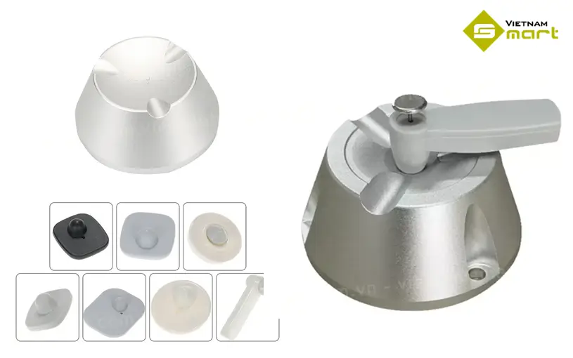Thiết bị tách tem từ tính ZKTeco EAS-D10N Thiết bị tách tem từ tính ZKTeco EAS-D10N