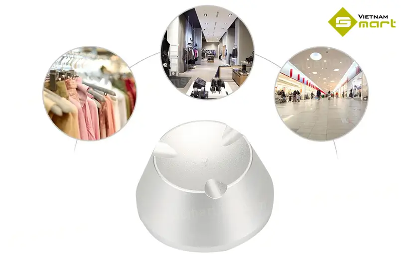 Thiết bị tách tem từ tính ZKTeco EAS-D10N Thiết bị tách tem từ tính EAS-D10N thường được sử dụng ở cửa hàng, siêu thị