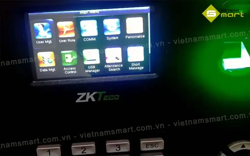 Máy chấm công vân tay ZKTeco IN02A