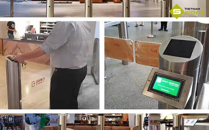 Cổng swing barrier Magnet SWB103 Cổng Swing Barrier Magnet SWB103 hiệu quả, đáng tin cậy cho doanh nghiệp
