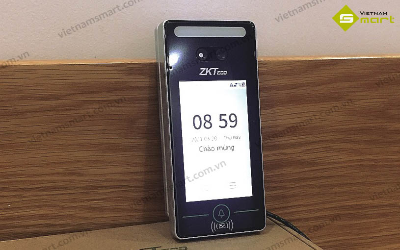 Hình ảnh thực tế máy chấm công ZKTeco Mini-AC