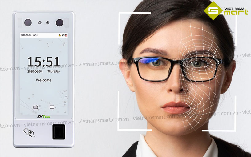 Máy Chấm Công Khuôn Mặt ZKTeco G4L ZKTeco G4L xác minh khuôn mặt nhanh chóng