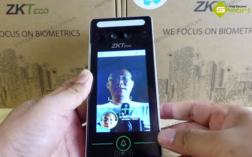 Miniac ZKTeco xác minh gương mặt nhanh chóng