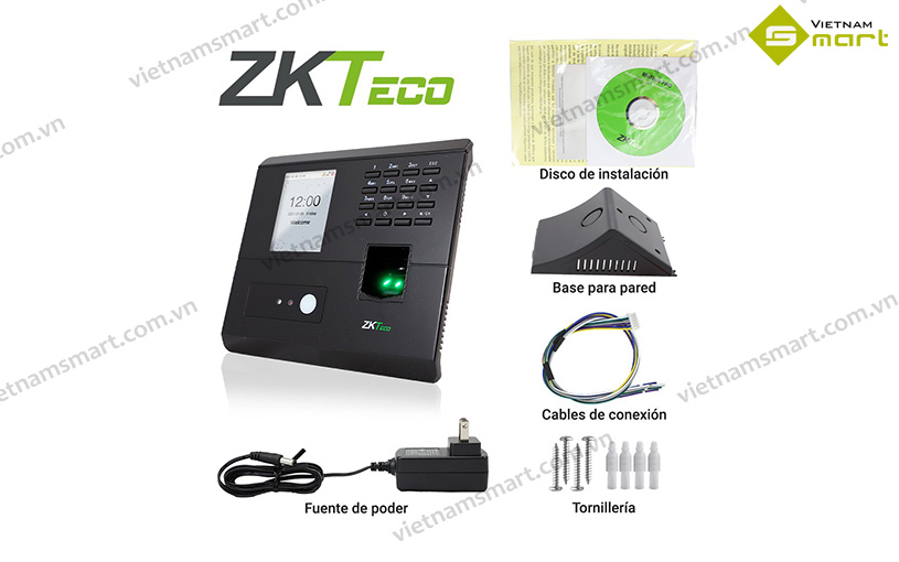 Trọn bộ máy chấm công MB10 chính hãng ZKTeco