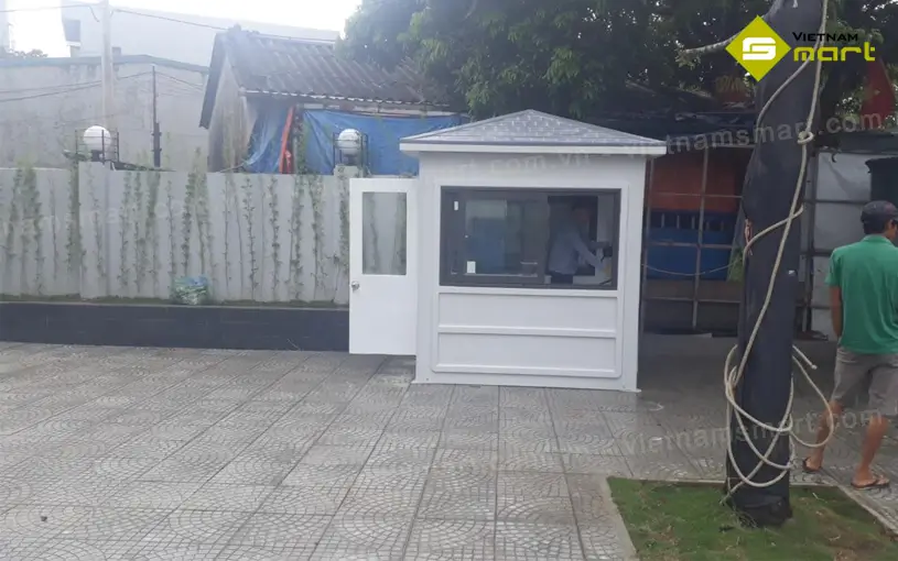 Bốt gác nhựa composite C20 khung thép VietnamSmart C20