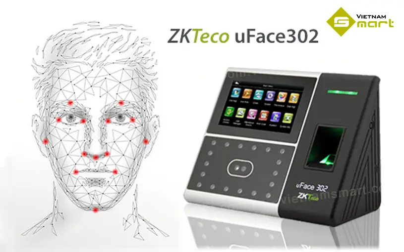giới thiệu máy chấm công ZKTeco UFace302