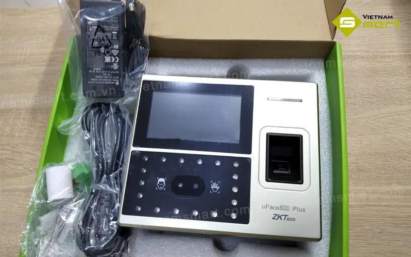 Máy chấm công khuôn mặt và vân tay ZKTeco uFace800 Plus uFace800 Plus chính hãng, hiện đại với nhiều tính năng công nghệ