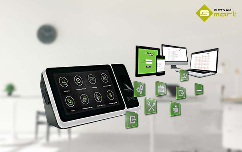 Máy chấm công vân tay thẻ ZKTeco ZPad Plus(4G) ZPad Plus(4G) nhiều tính năng nổi bật