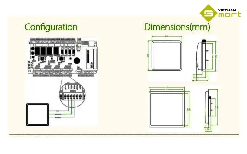 Đầu đọc thẻ khoảng cách xa UHF2-5-Series