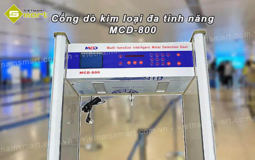 Cổng dò kim loại MCD-800 Giới thiệu về thiết bị cổng dò kim loại MCD-800