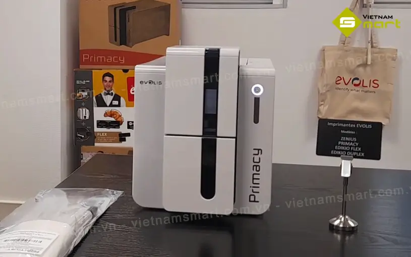 Máy in thẻ cho shop rượu Edikio Duplex Edikio Duplex