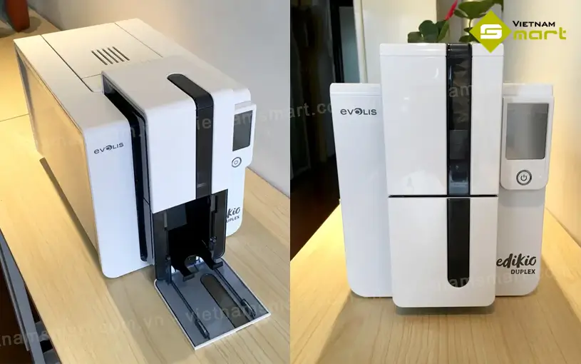 Máy in thẻ cho shop rượu Edikio Duplex Edikio Duplex