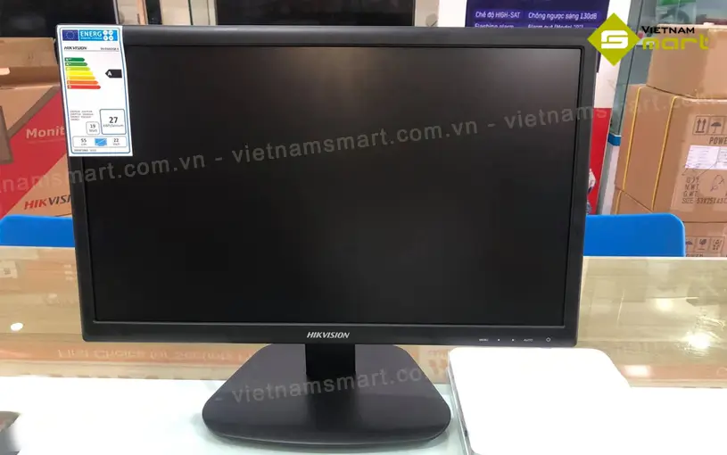 Màn hình Hikvision DS-D5019QE-B Ảnh thực tế của màn hình Hikvision DS-D5019QE-B