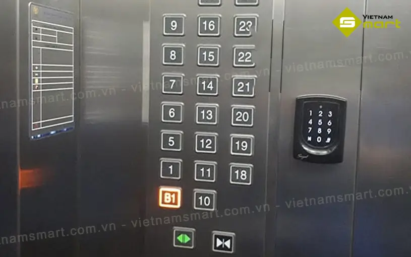 Đầu đọc thẻ kiểm soát cửa Soyal AR-725E Soyal AR-725E