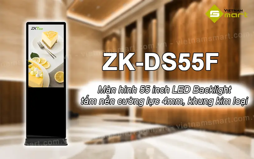 Màn hình quảng cáo kỹ thuật số ZKTeco ZKTeco ZK-DS55F