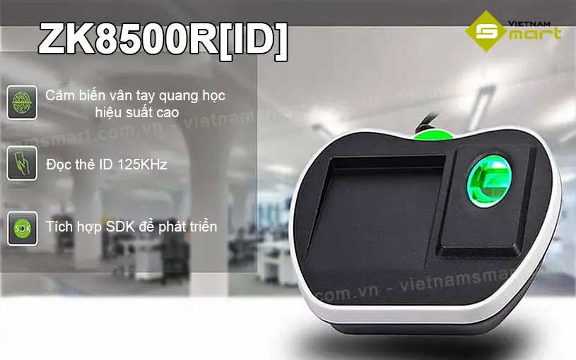 Thiết bị lấy mẫu vân tay thẻ ZKTeco ZK8500R(ID)