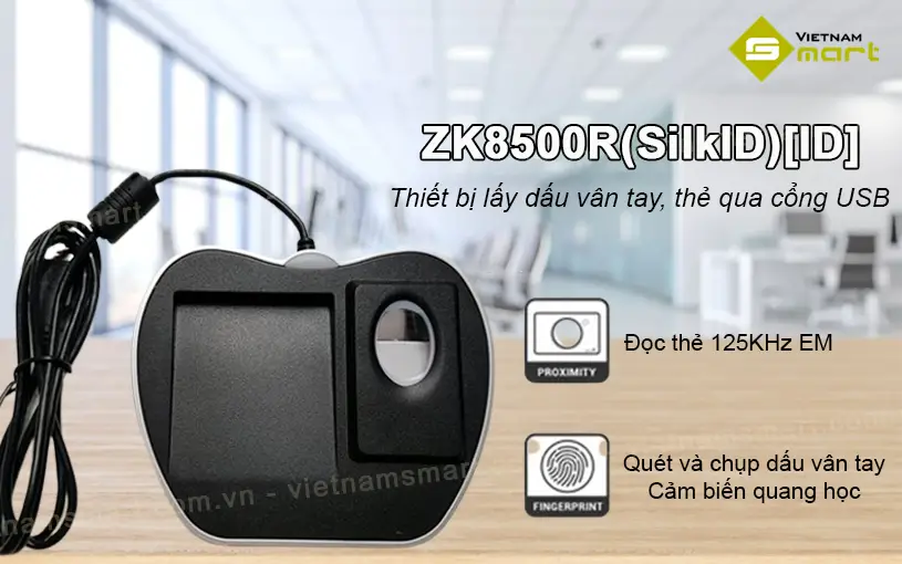 Thiết bị quét dâu vân tay ZKTeco ZK8500R(SilkID)[ID]