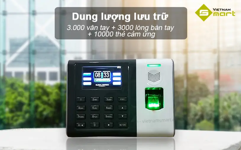 Máy chấm công Ronald Jack GT100 dung lượng