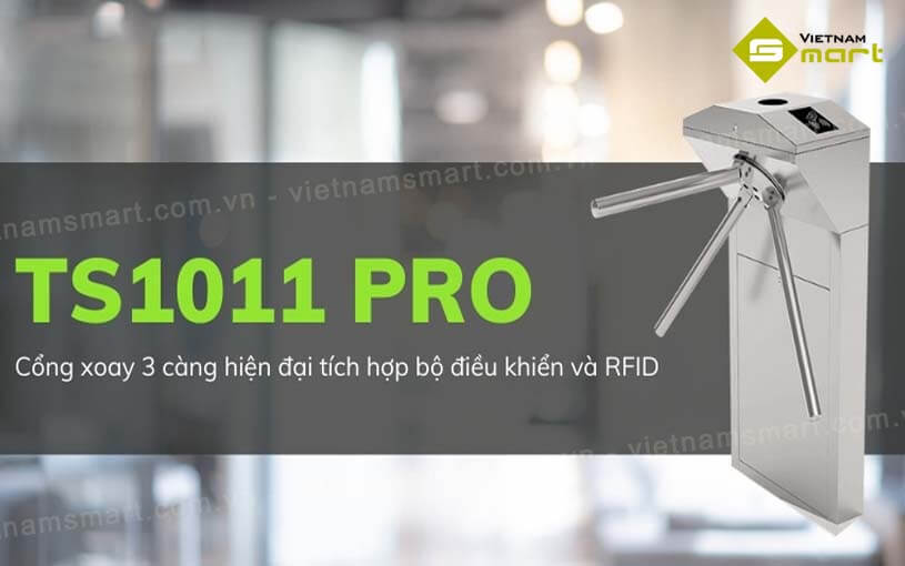 Giới thiệu về cổng xoay 3 càng ZKTeco TS1011 PRO