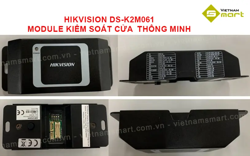 Module kiểm soát cửa DS-K2M061 Giới thiệu module kiểm soát cửa Hikvision DS-K2M061