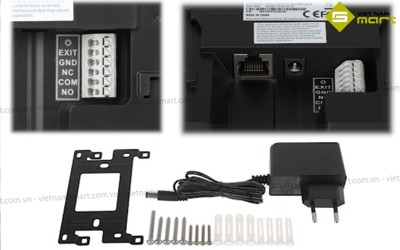 Máy chấm công vân tay Dahua ASA1222G Một số hình ảnh chi tiết của máy chấm công ASA1222G