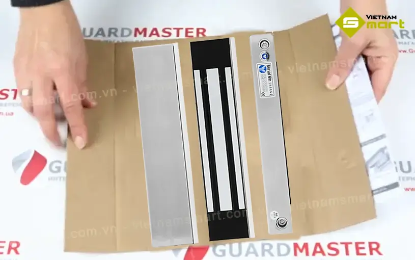 Khoá điện từ Yli YM-350W-S Ảnh thực tế của khóa nam châm YM-350W-S