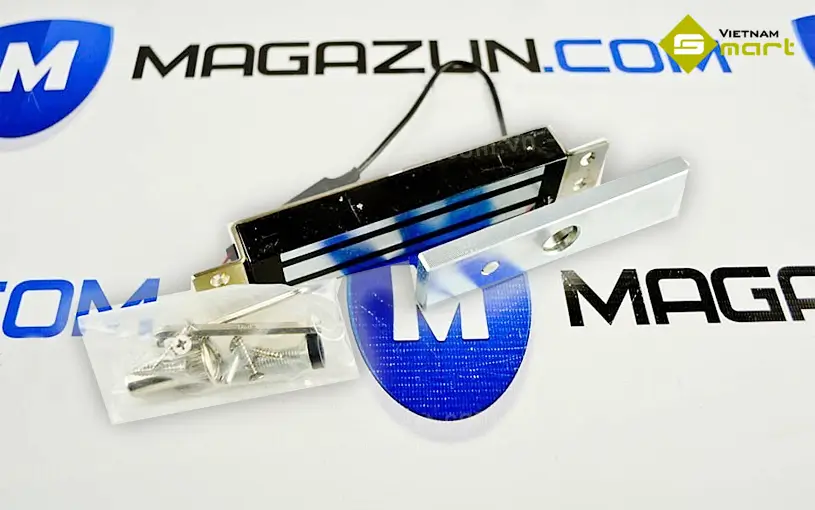 Khoá điện từ Yli YM-180M Ảnh thực tế khóa nam châm điện YM-180M