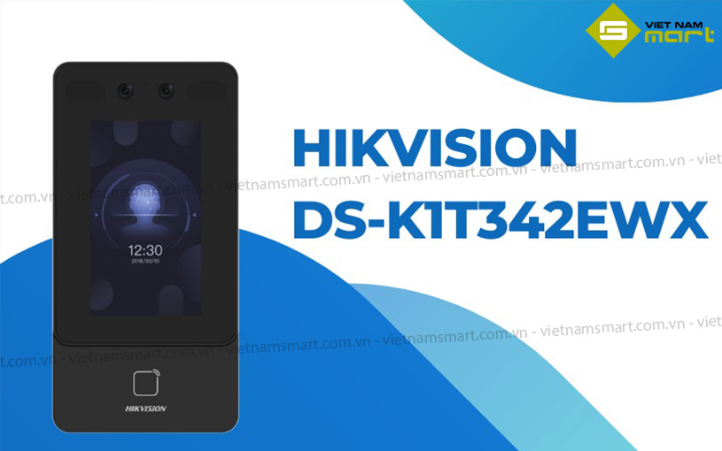 Máy chấm công khuôn mặt Hikvision DS-K1T342EWX Máy chấm công khuôn mặt Hikvision DS-K1T342EWX