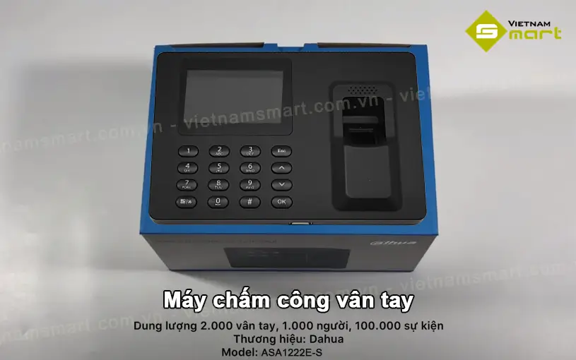 Giới thiệu vê máy chấm công vân tay Dahua ASA1222E-S
