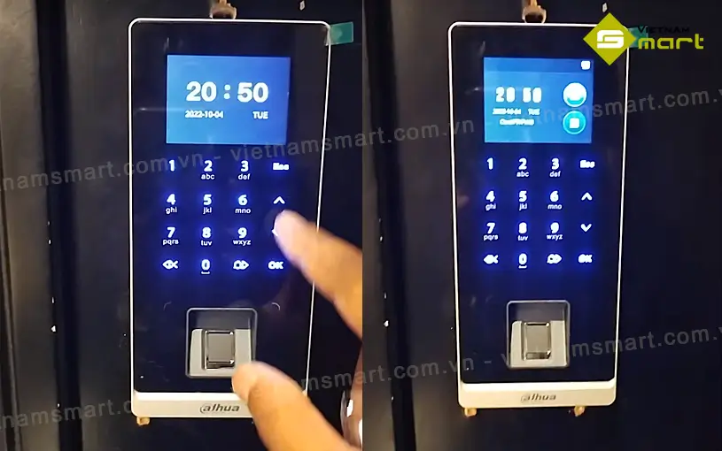 Máy chấm công kiểm soát cửa Dahua ASI2212H-DW Mua máy chấm công kiểm soát cửa Dahua ASI2212H-DW chính hãng